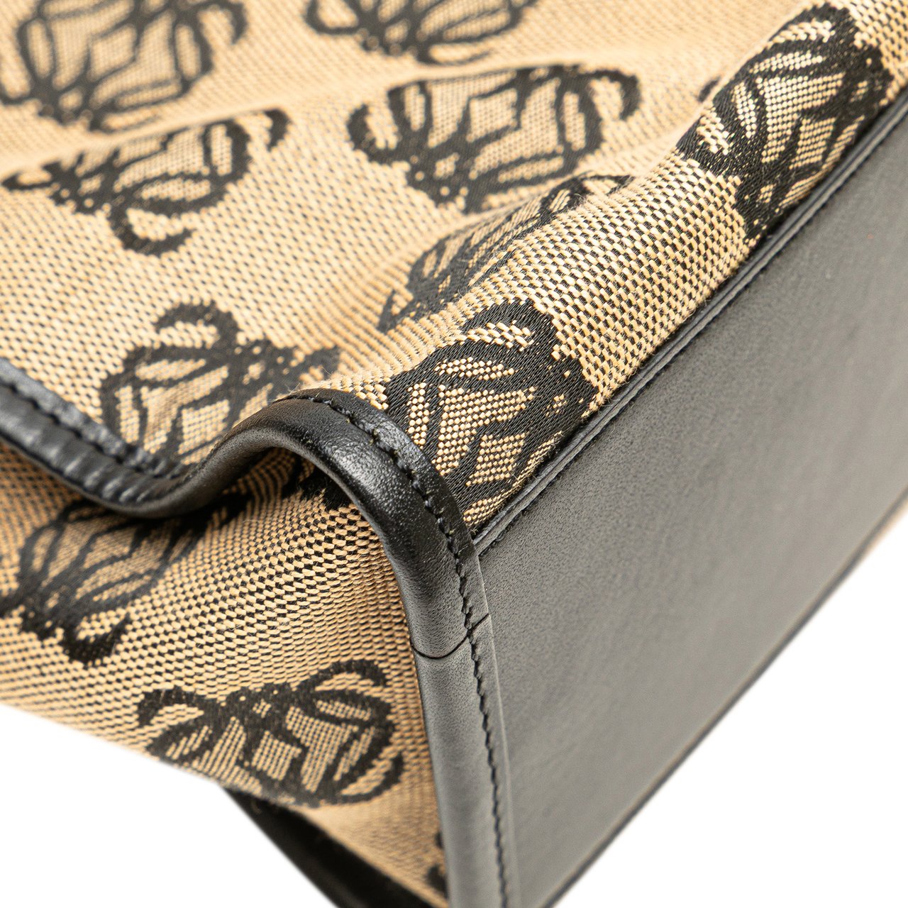 Loewe Anagram Canvas Handbag Bruin