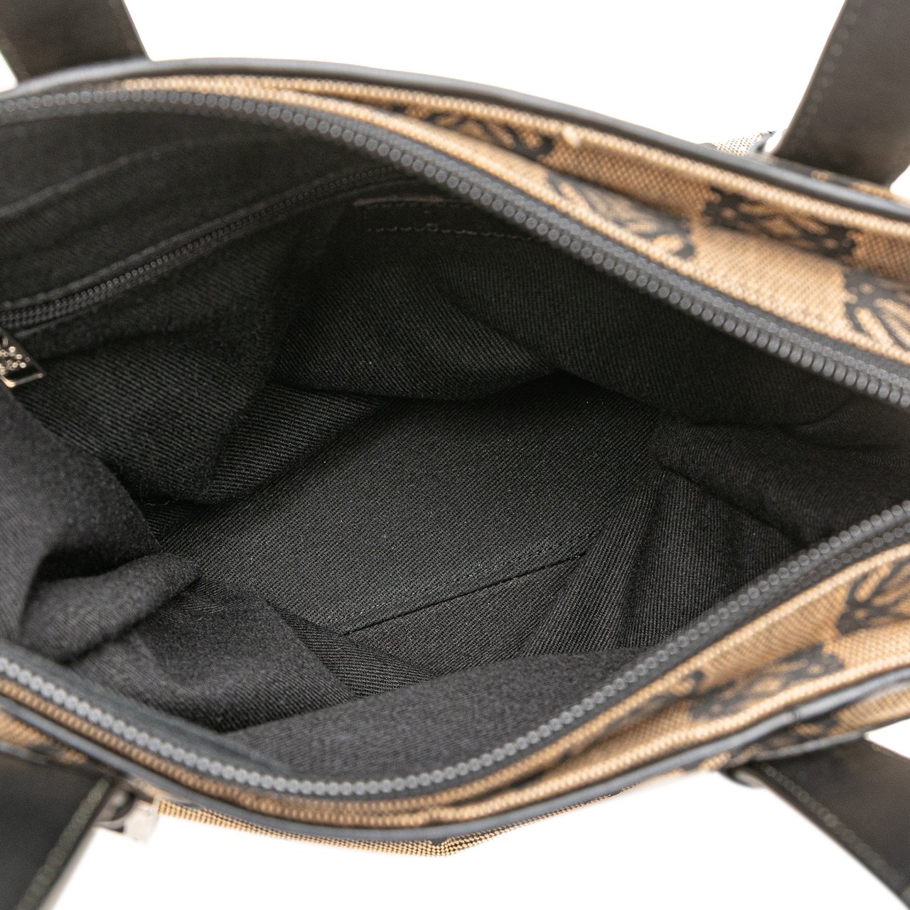 Loewe Anagram Canvas Handbag Bruin