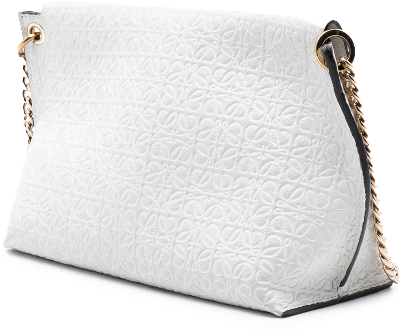 Loewe Leather Repeat Anagram Avenue Crossbody Wit