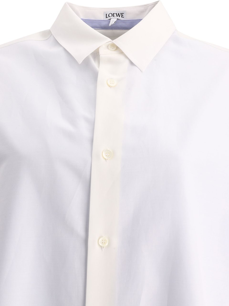 Loewe Double layer chemise dress Wit