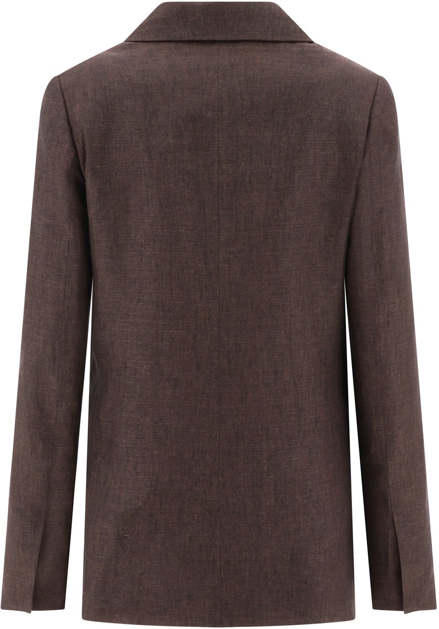 Loewe Linen blazer Bruin