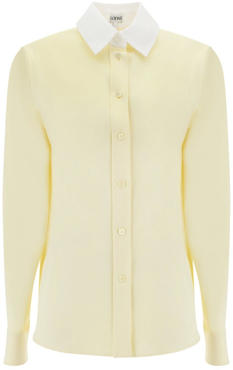Loewe Loewe Silk Shirt Geel