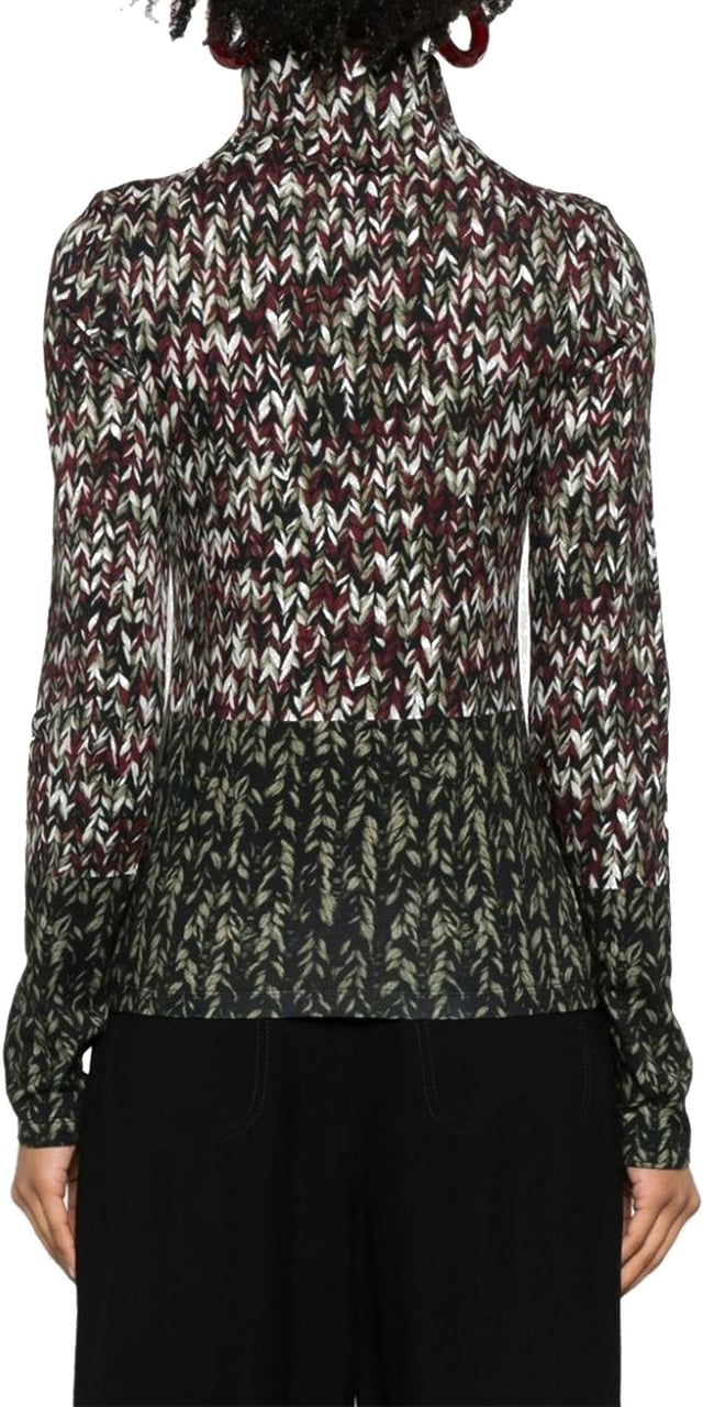 Loewe Cotton Long Sleeves T-Shirt Groen
