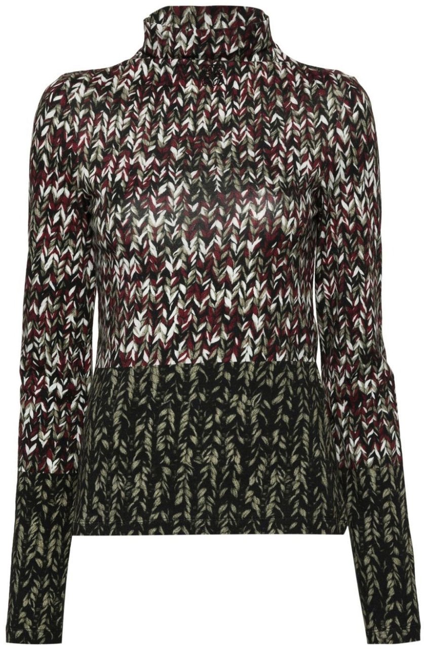 Loewe Loewe Cotton Long Sleeves T-Shirt Groen