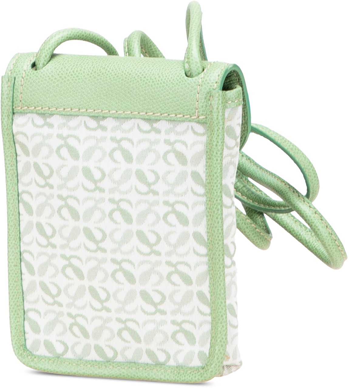 Loewe Anagram Canvas Crossbody Groen