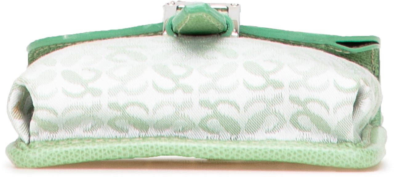Loewe Anagram Canvas Crossbody Groen