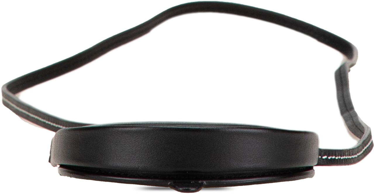 Loewe Mini Soft Calfskin Heel Pouch Zwart