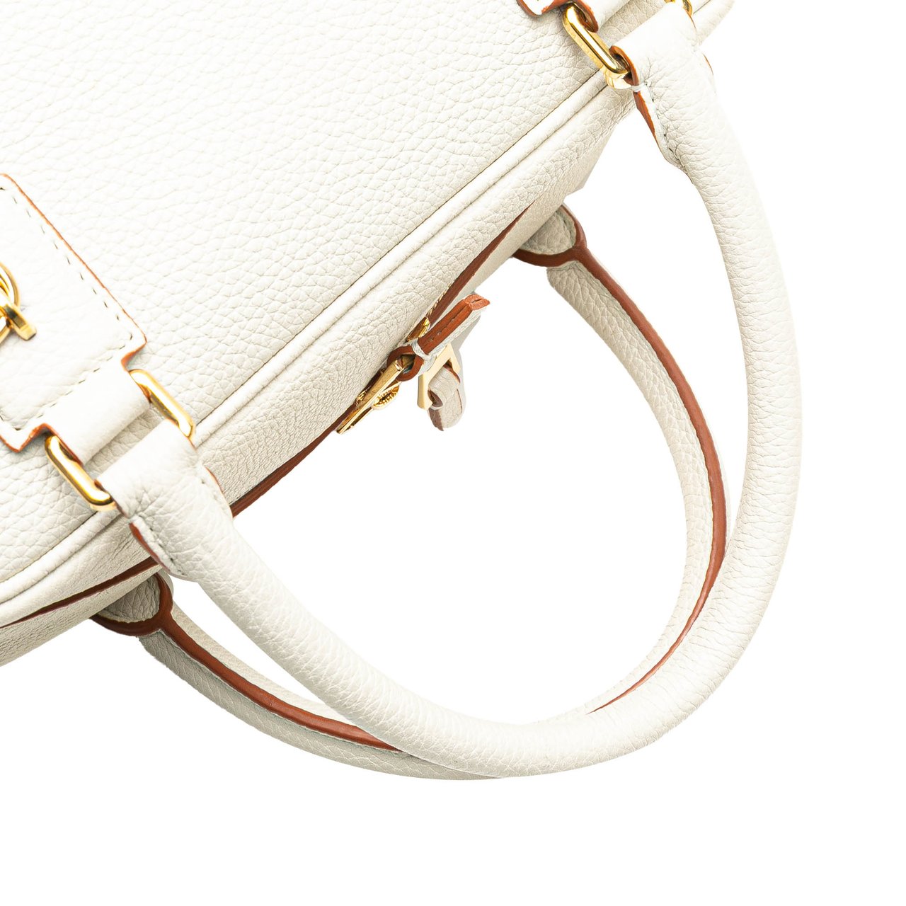 Loewe Leather Amazona Square 19 Wit