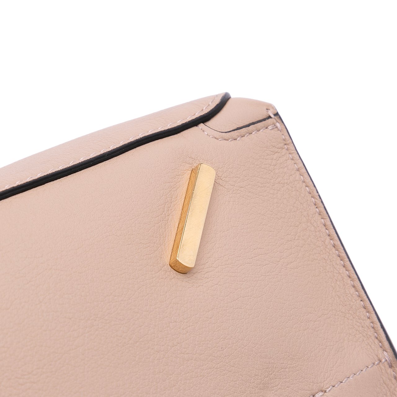 Loewe Anagram Leather Zipper Bag Bruin