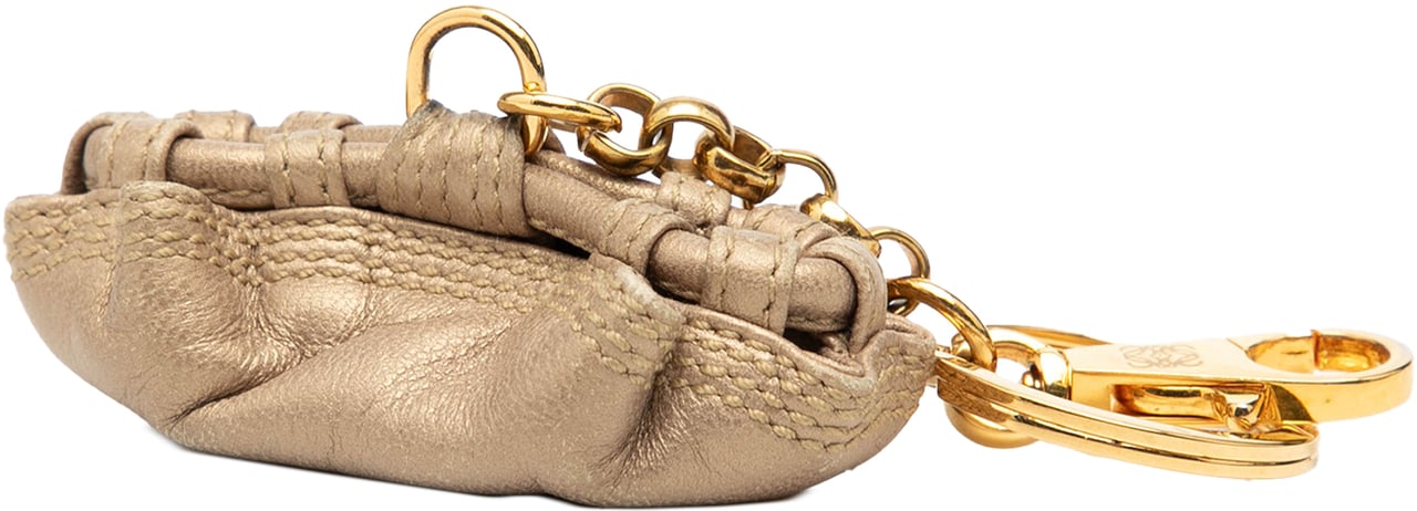 Loewe Nappa Aire Key Chain Goud