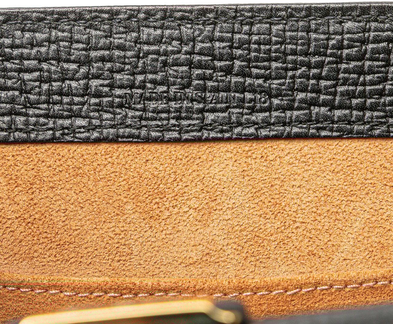 Loewe Leather Barcelona Satchel Zwart