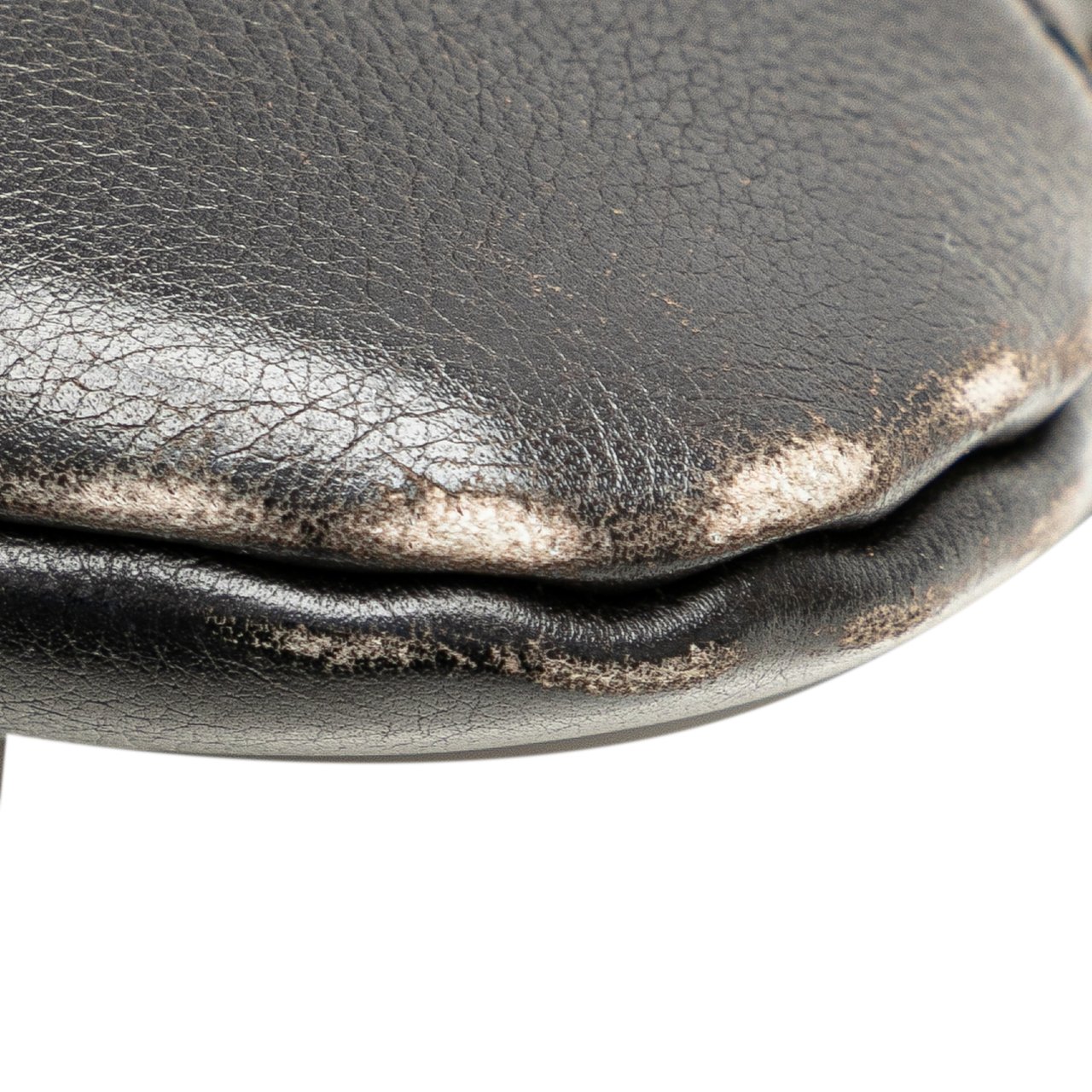 Loewe Anagram Leather Crossbody Zwart