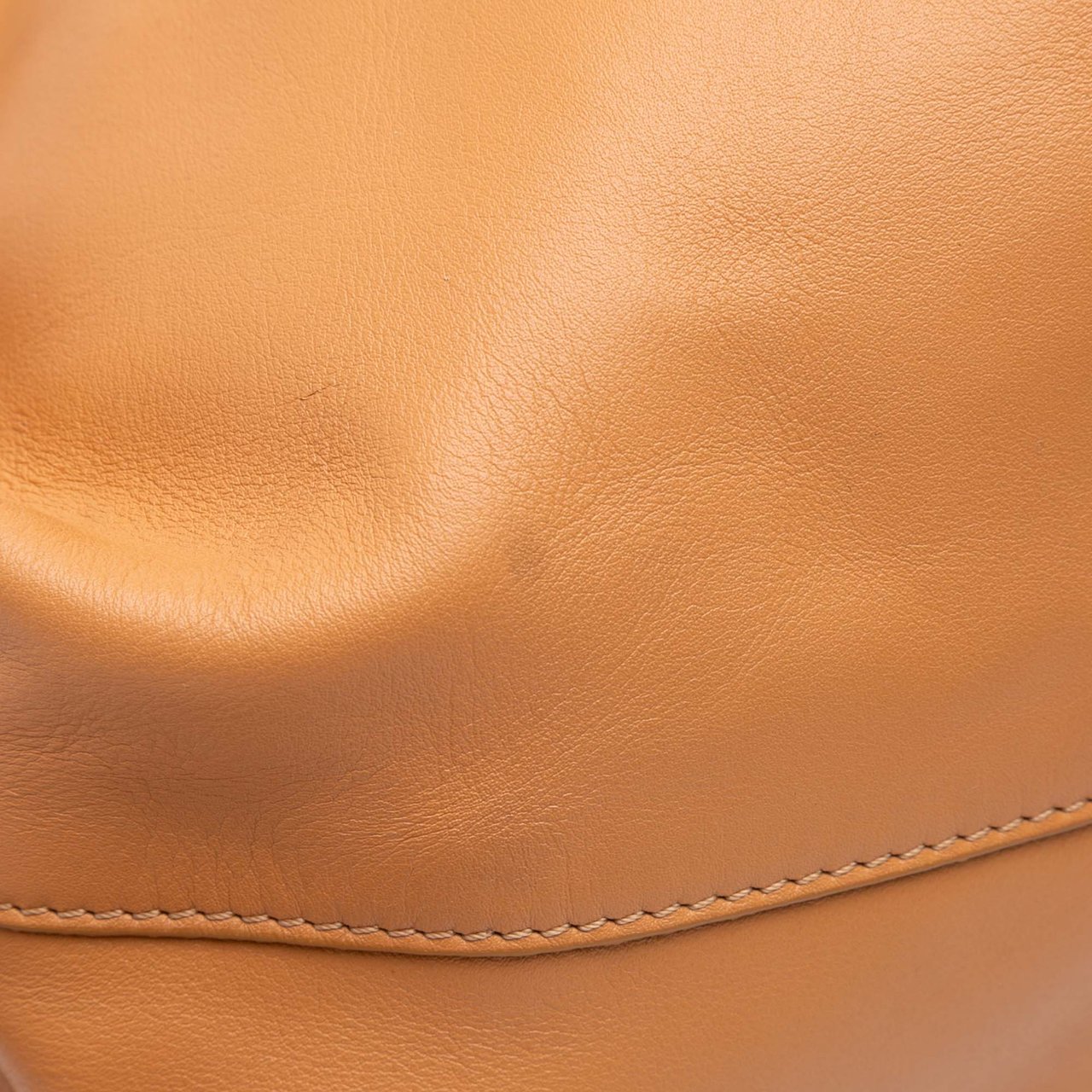 Loewe Small Leather Paseo Satchel Bruin
