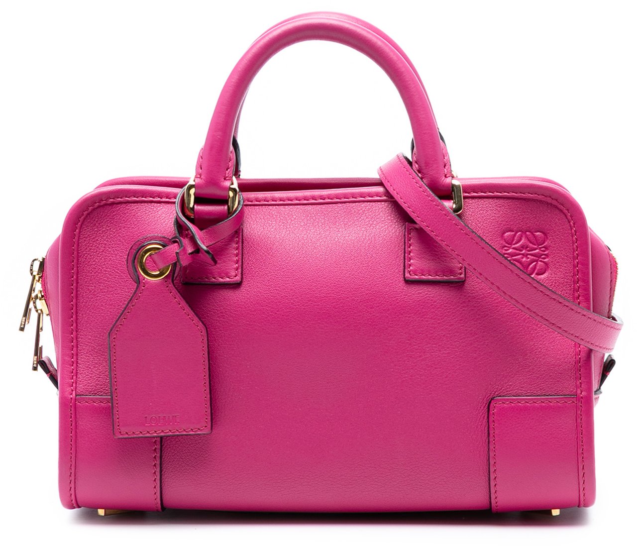 Loewe Leather Amazona 23 Roze