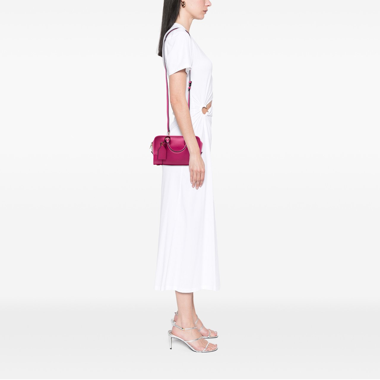 Loewe Leather Amazona 23 Roze