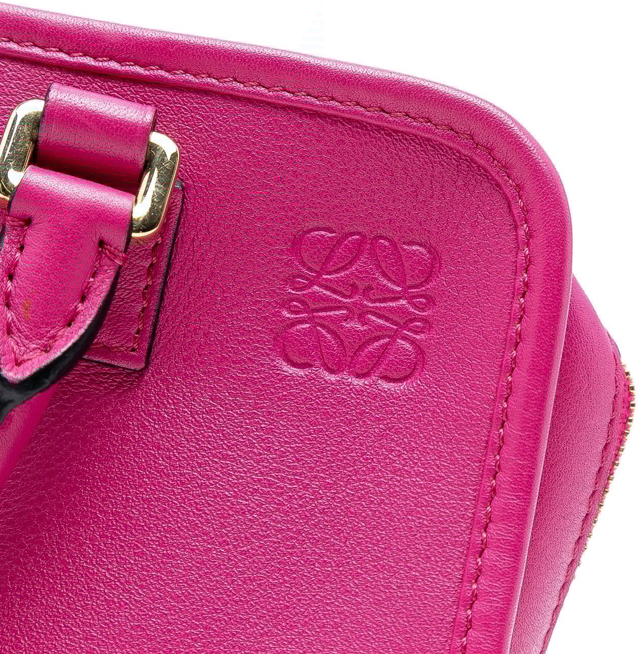 Loewe Leather Amazona 23 Roze