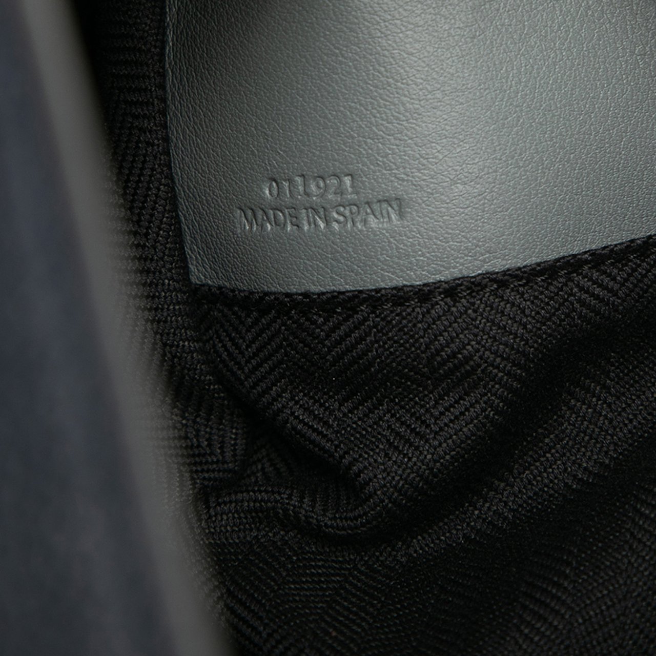 Loewe Large Multicolor Calfskin Puzzle Satchel Zwart