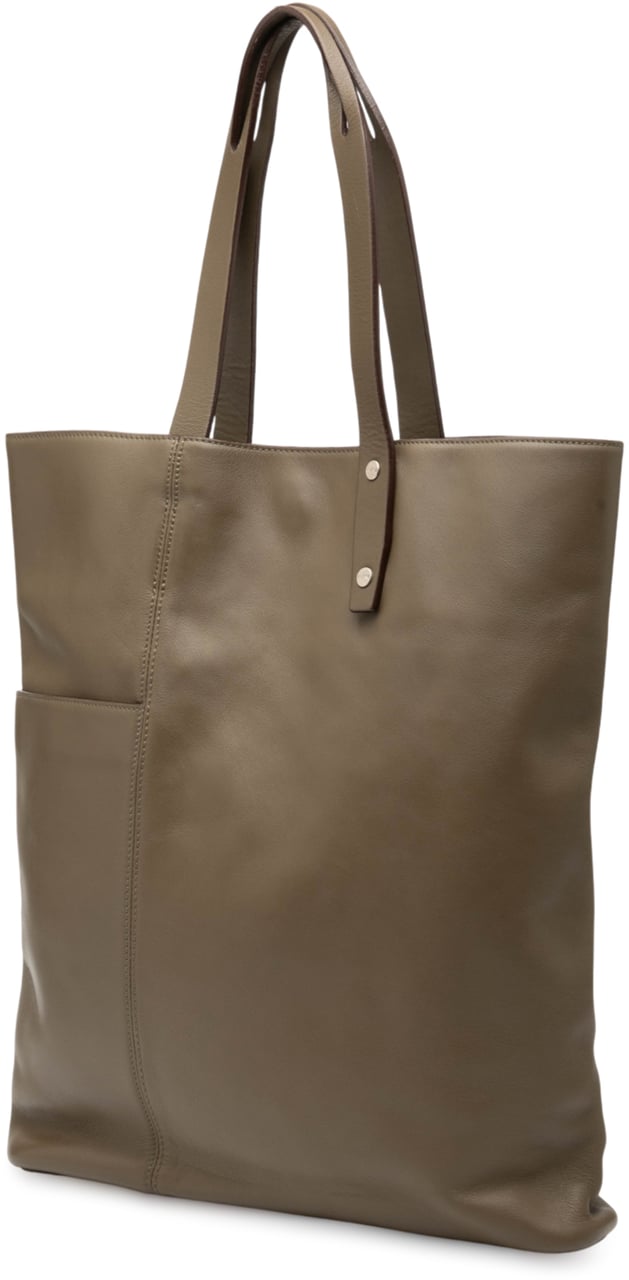 Loewe Leather Tote Bruin