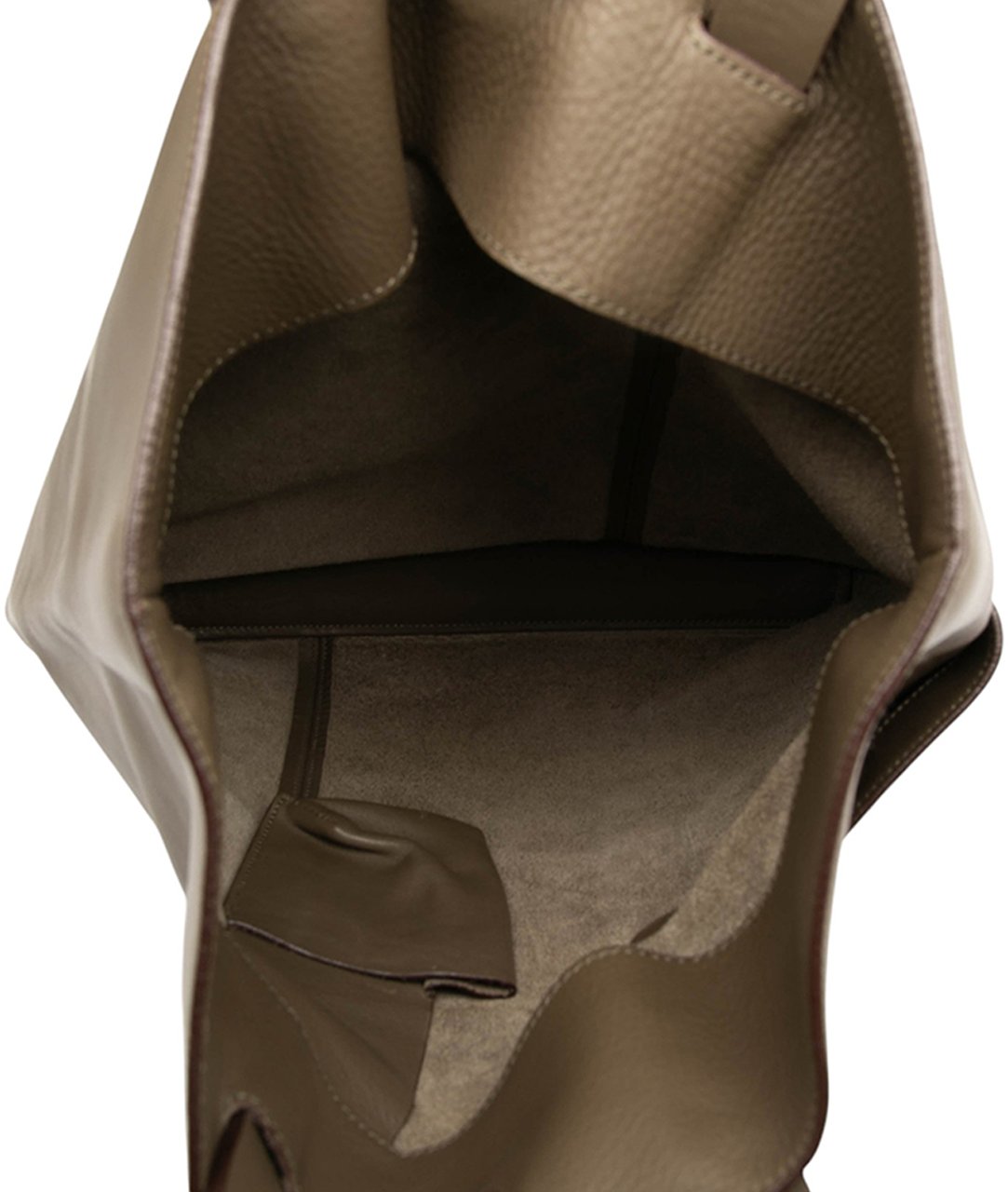 Loewe Leather Tote Bruin