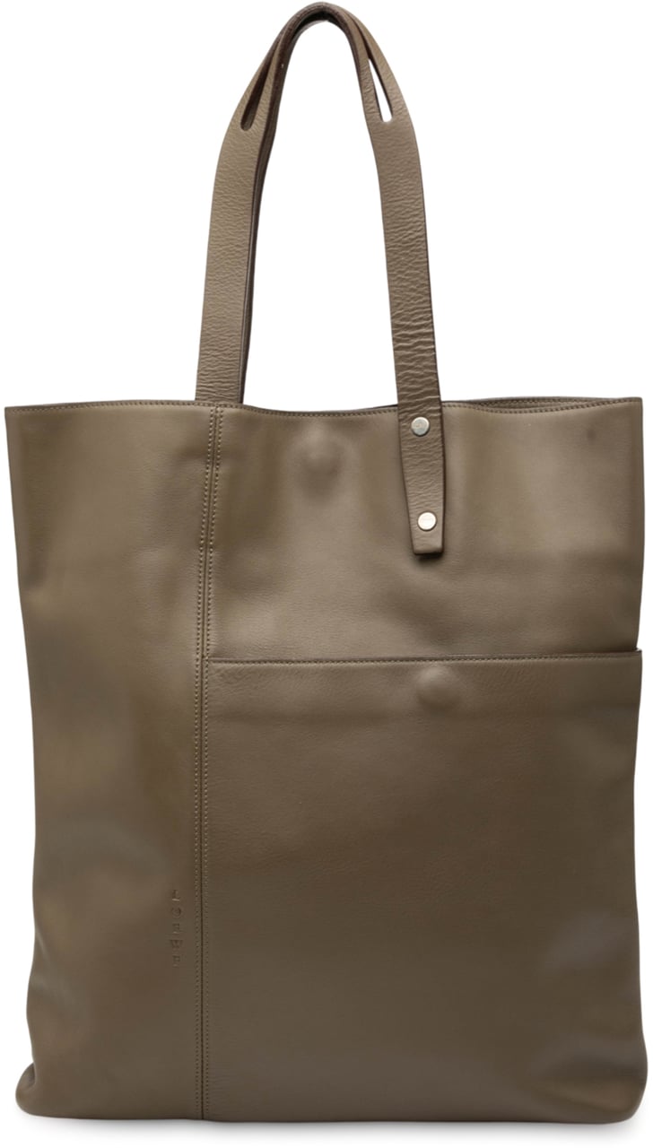 Loewe Leather Tote Bruin