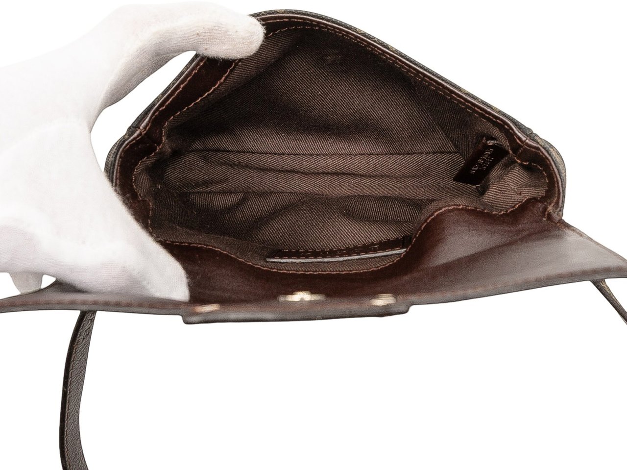 Loewe Anagram Coated Canvas Belt Bag Bruin