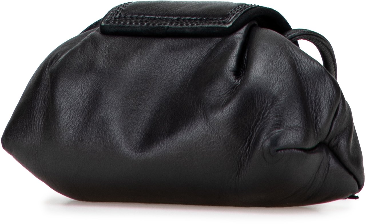 Loewe Nappa Leather Tassel Crossbody Zwart