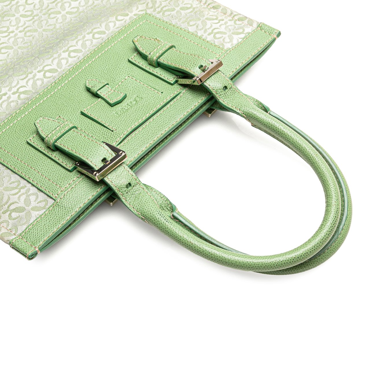 Loewe Anagram Canvas Tote Groen