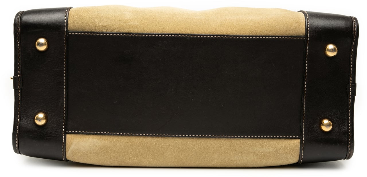 Loewe Tricolor Suede Amazona 36 Bruin