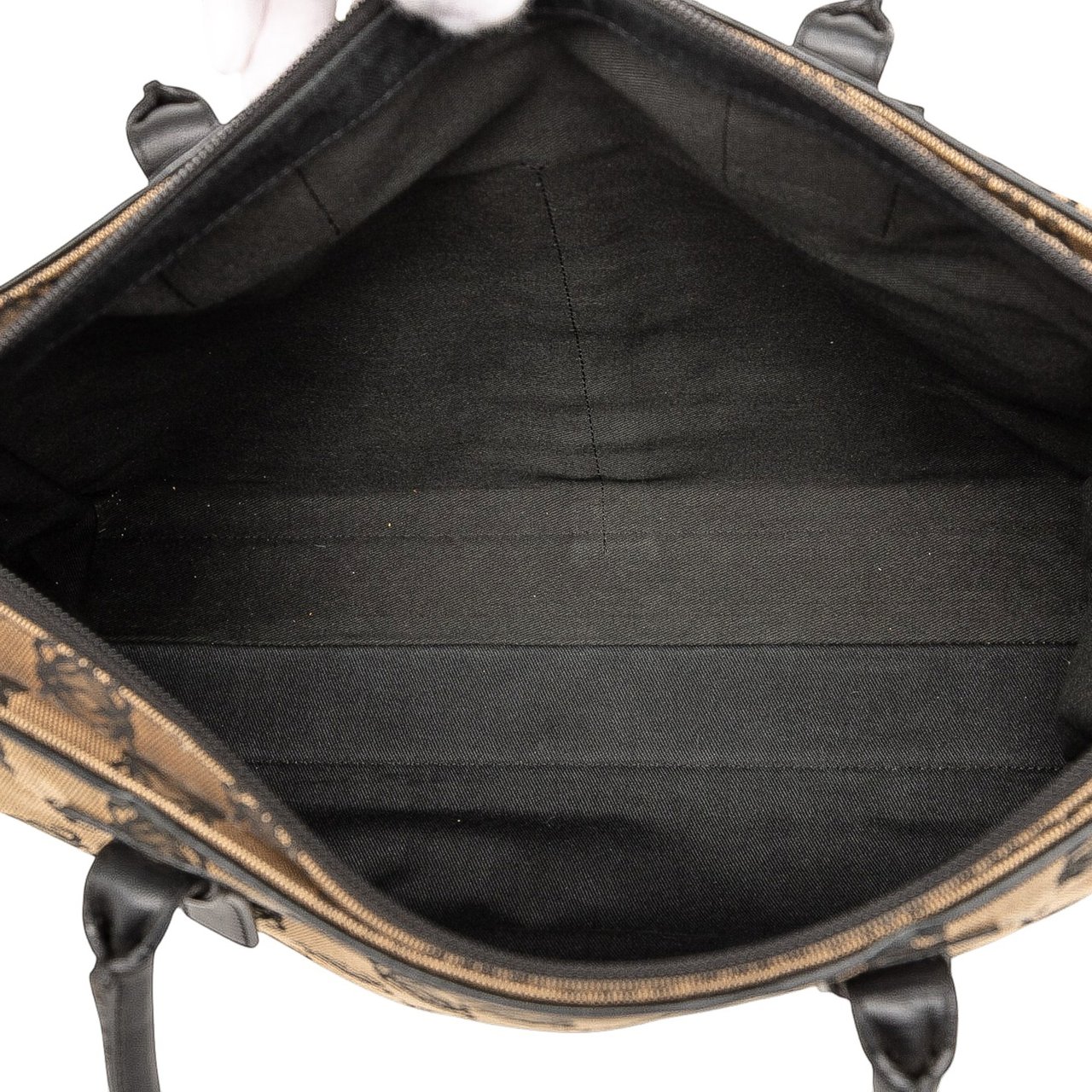 Loewe Anagram Canvas Repeat Tote Bruin