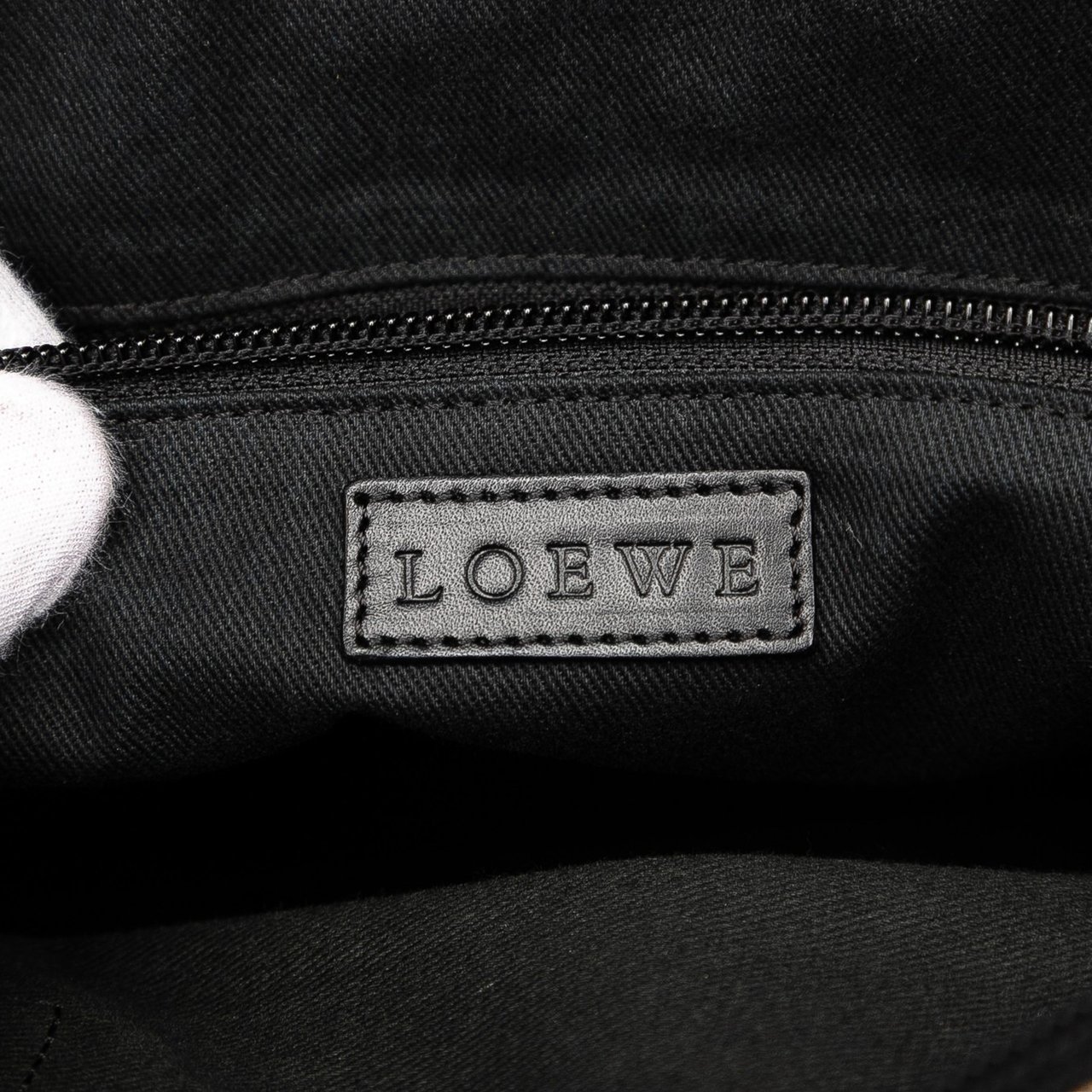 Loewe Anagram Canvas Repeat Tote Bruin