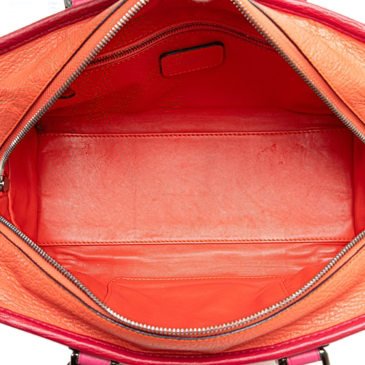 Loewe Tricolor Goatskin Amazona 28 Oranje