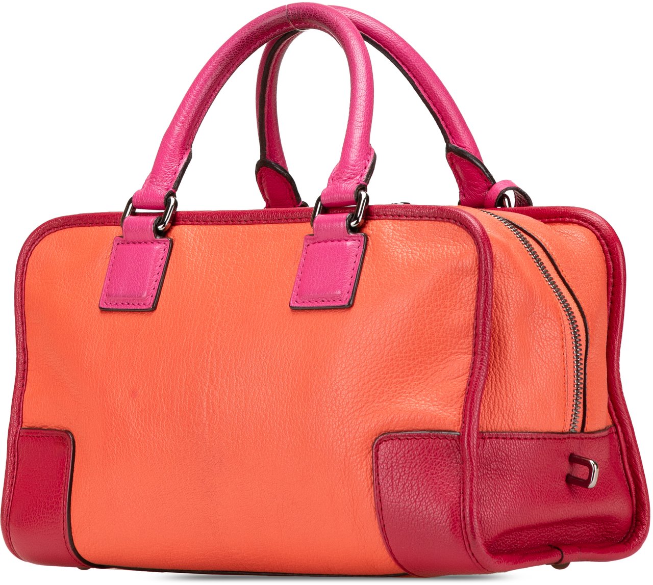 Loewe Tricolor Goatskin Amazona 28 Oranje