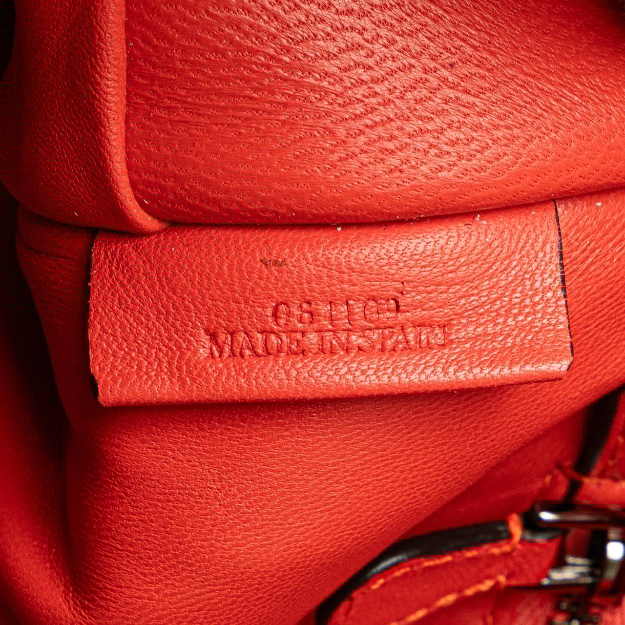 Loewe Tricolor Goatskin Amazona 28 Oranje