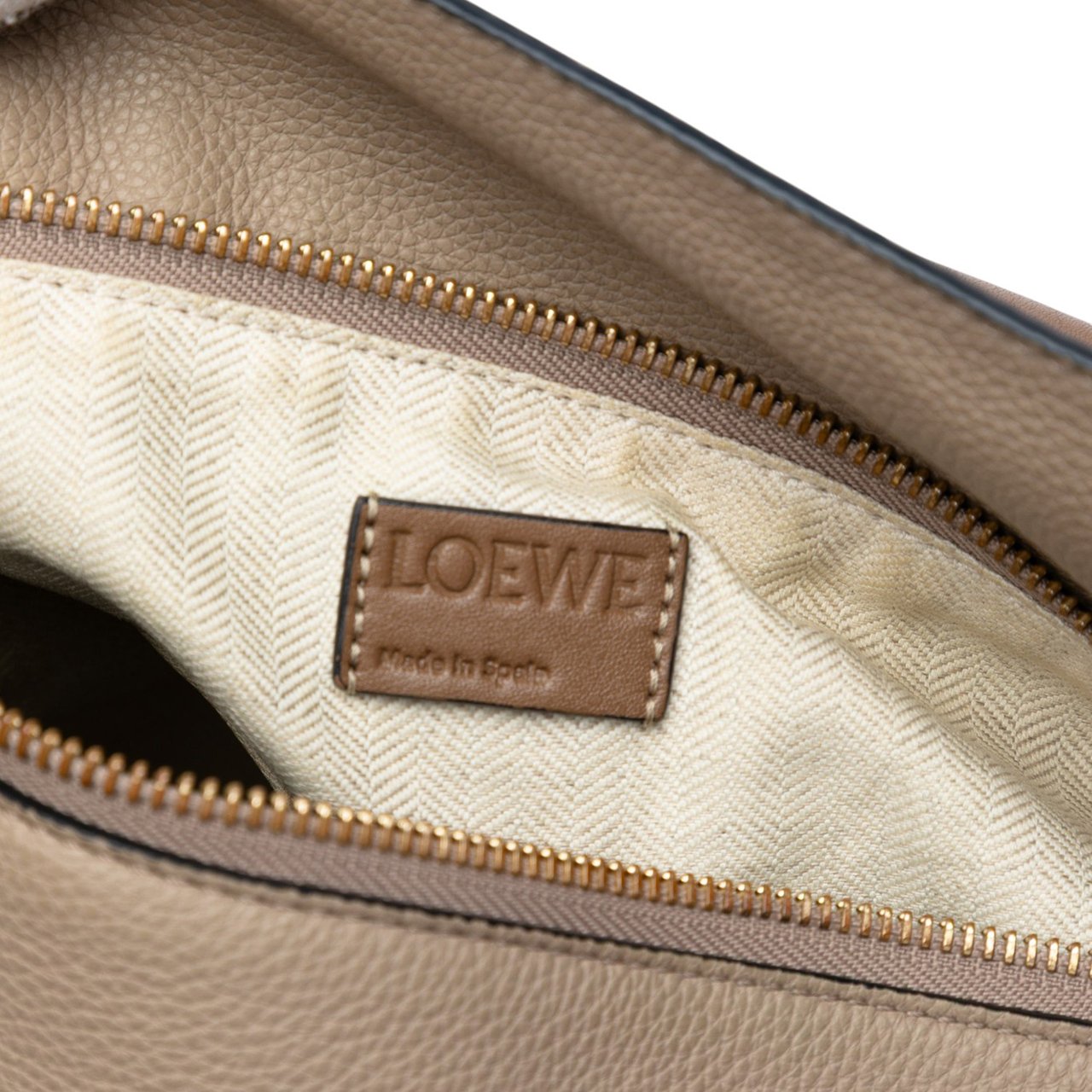 Loewe Medium Calfskin Puzzle Satchel Bruin