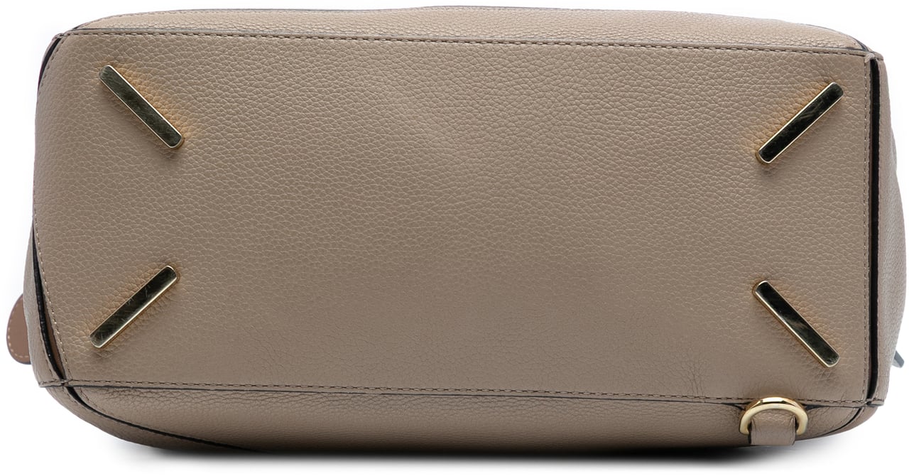 Loewe Medium Calfskin Puzzle Satchel Bruin