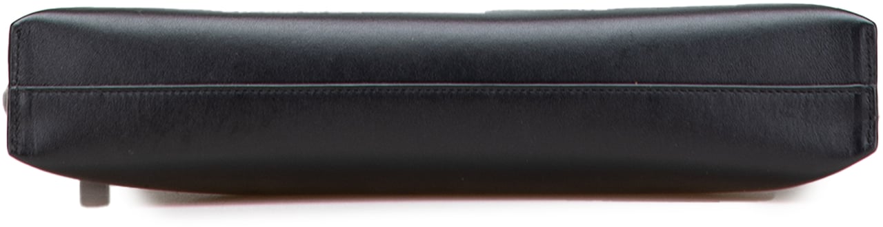 Loewe Leather Anagram T Clutch Zwart