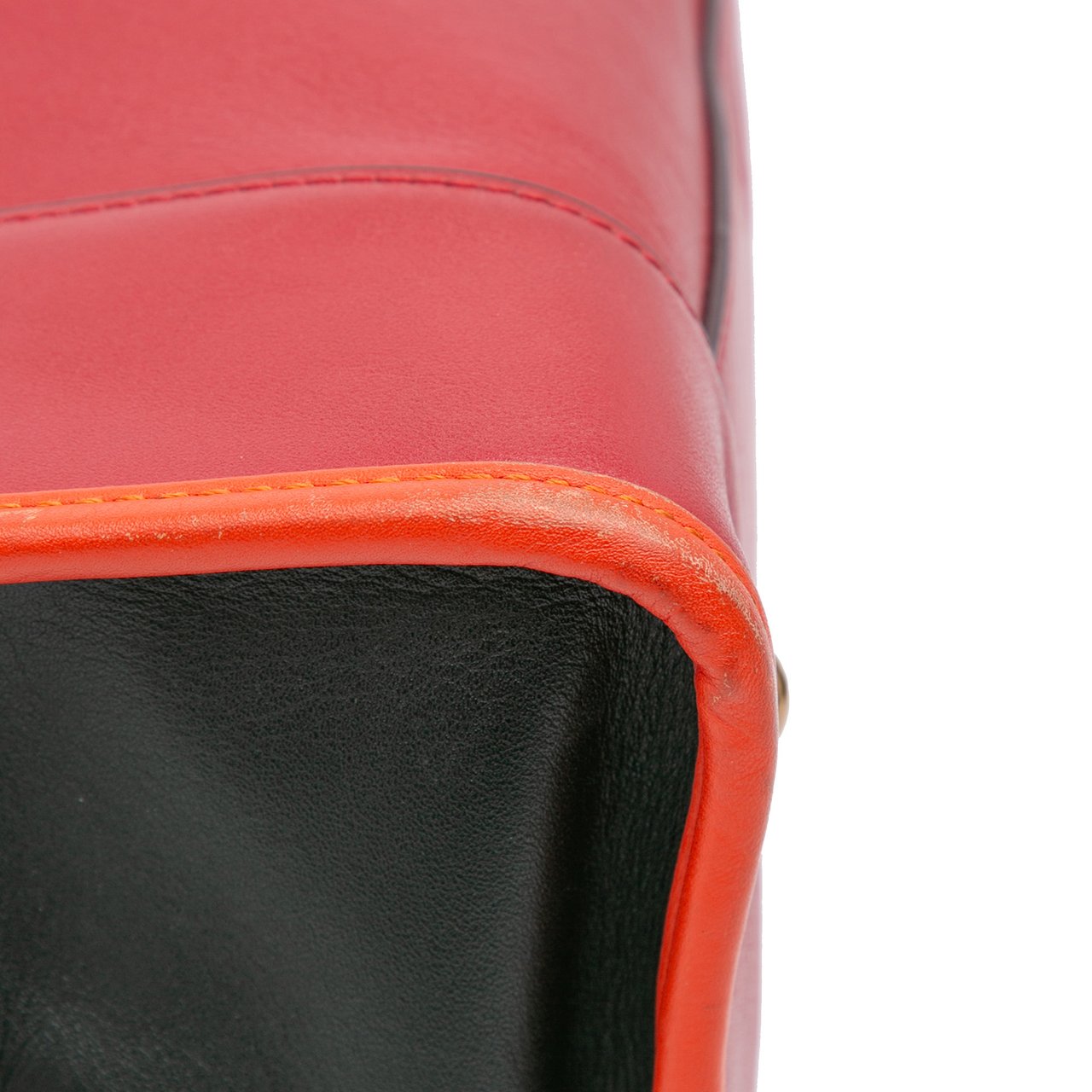 Loewe Tricolor Leather Amazona 36 Rood