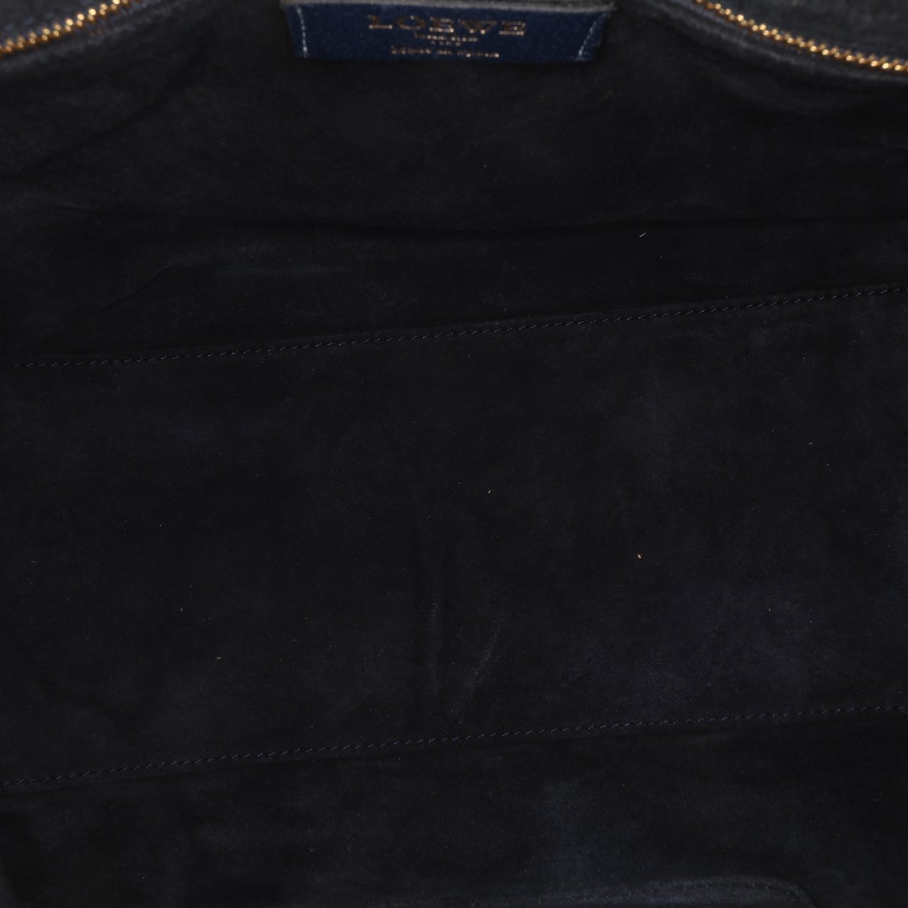 Loewe Goatskin Anagram Paseo 30 Satchel Blauw