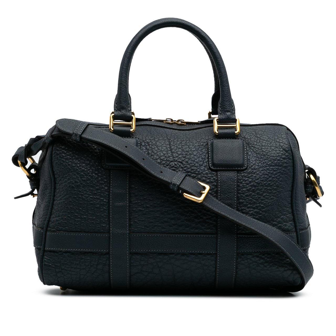 Loewe Goatskin Anagram Paseo 30 Satchel Blauw