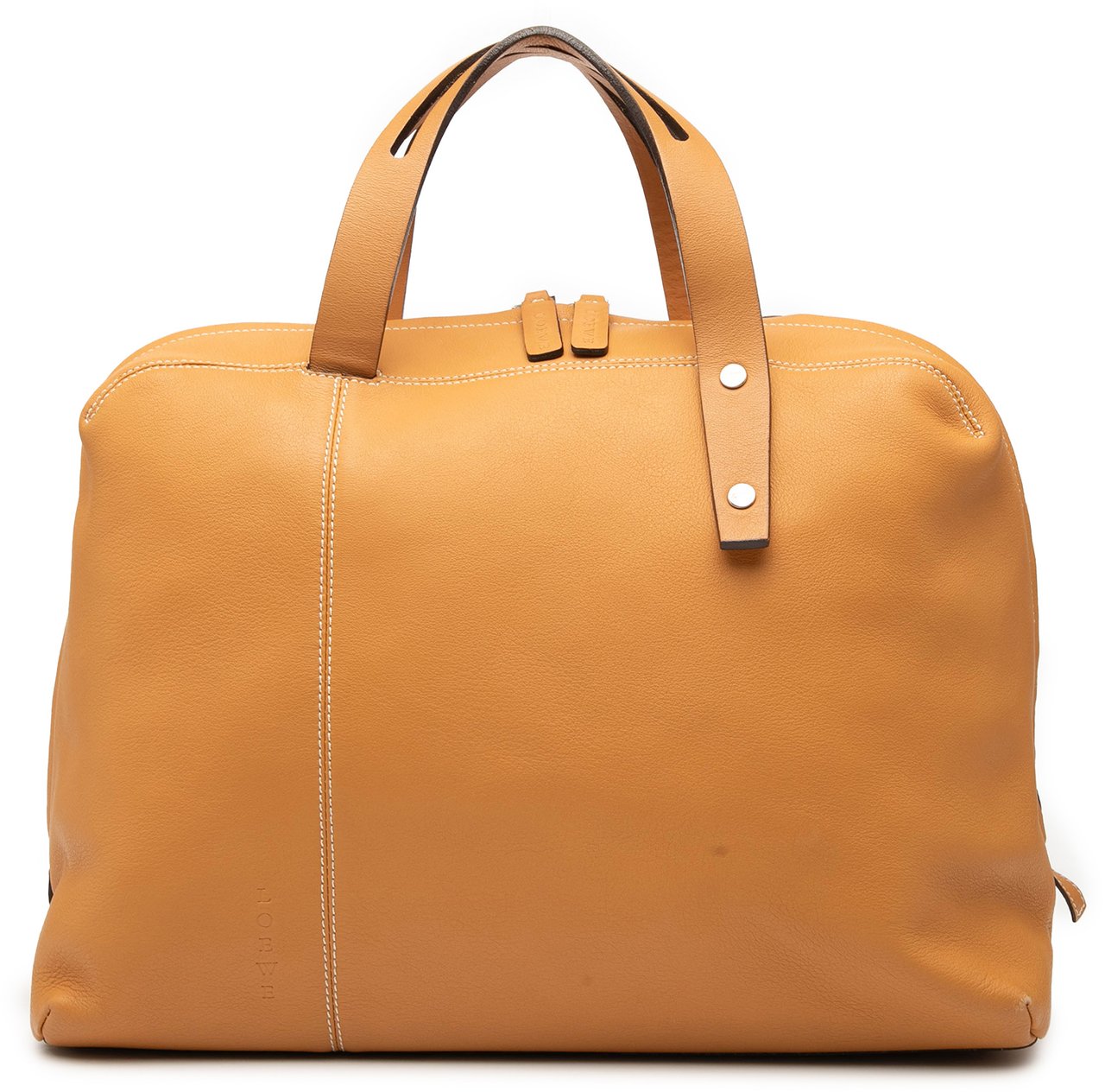 Loewe Leather Handbag Bruin