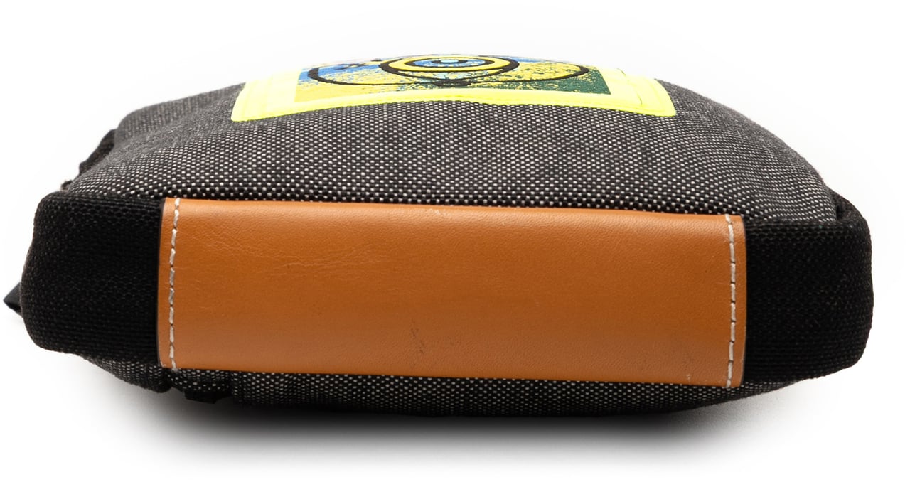 Loewe Canvas Eye Loewe Nature Neck Pouch Grijs