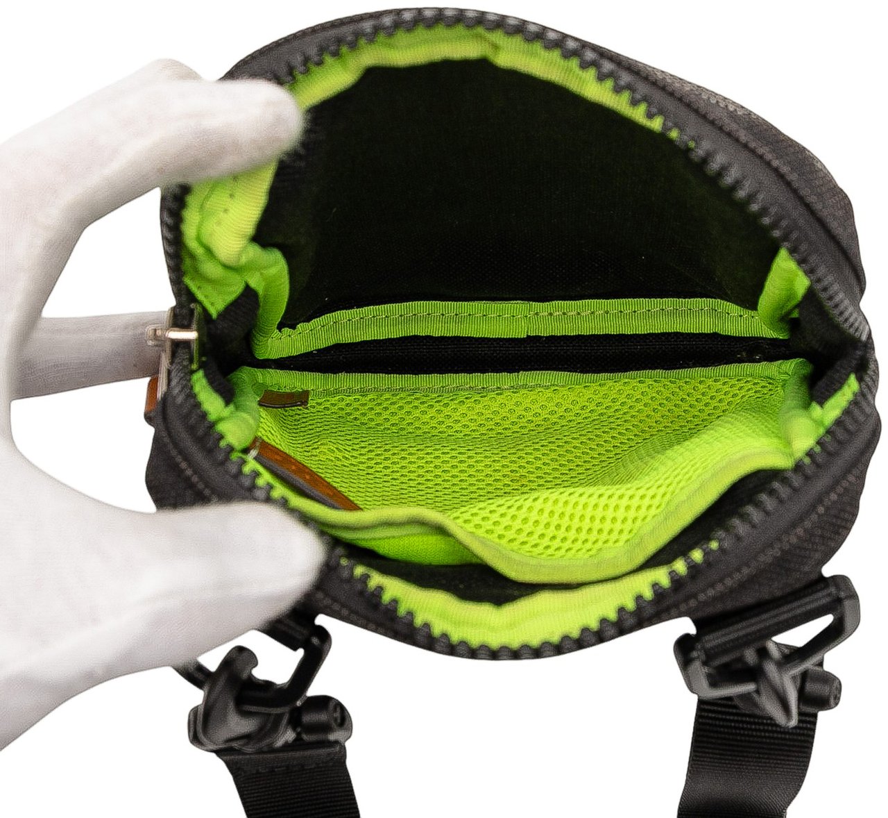 Loewe Canvas Eye Loewe Nature Neck Pouch Grijs