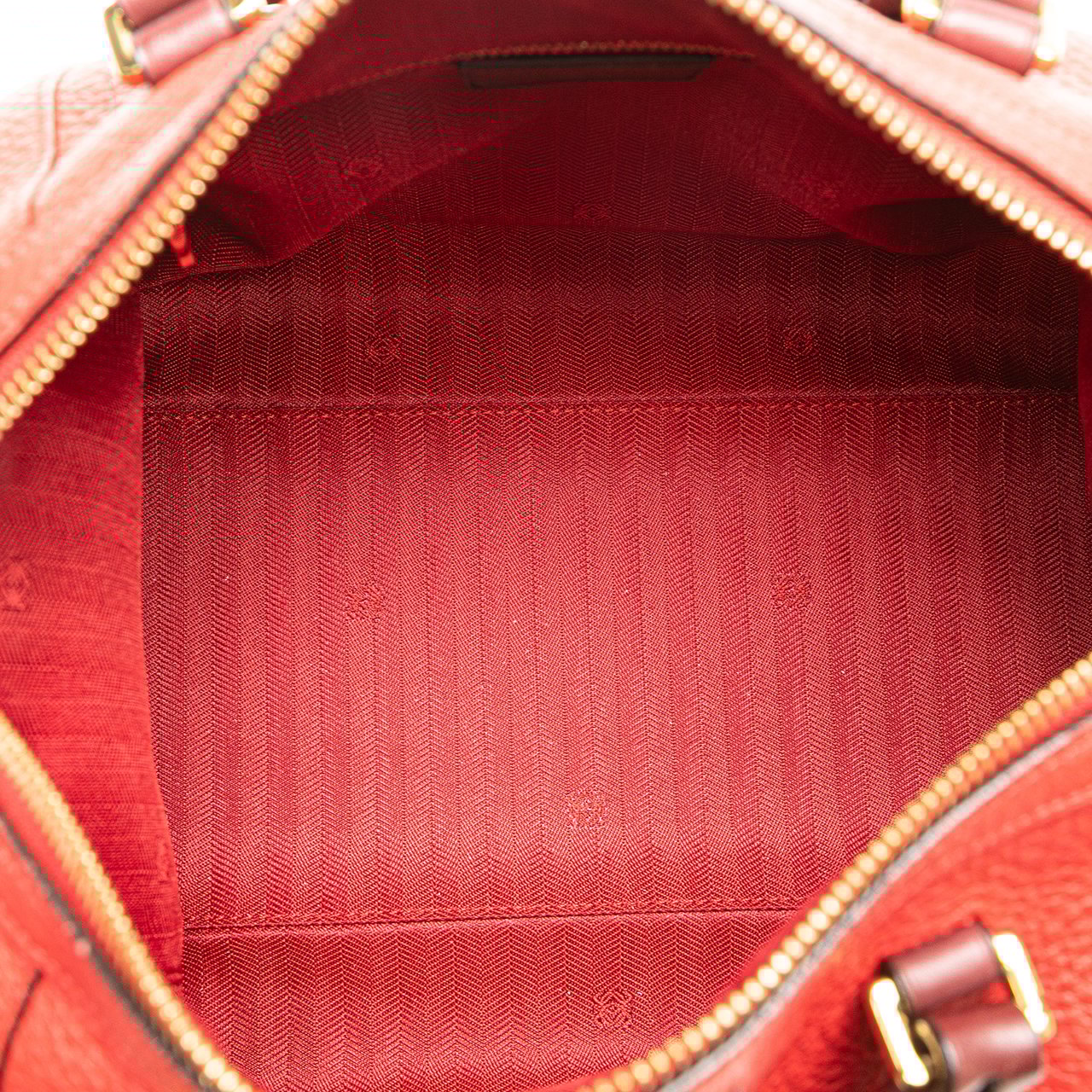 Loewe Leather Fusta 25 Rood