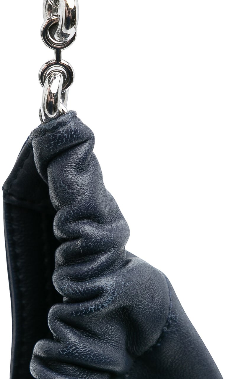 Loewe Small Mellow Nappa Lambskin Squeeze Bag Blauw