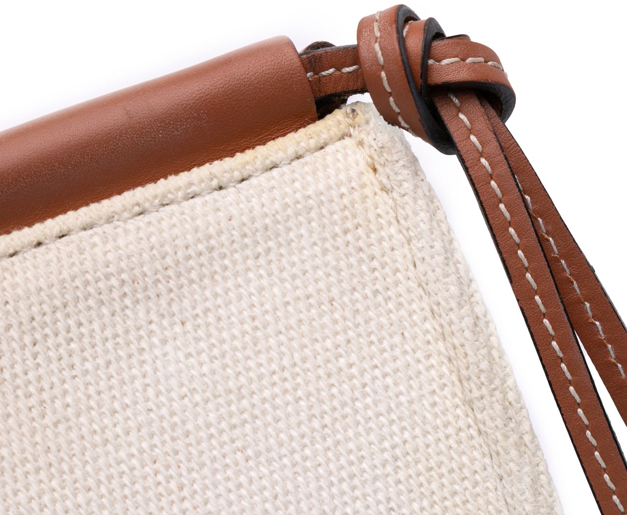 Loewe Small Canvas Cushion Tote Bruin