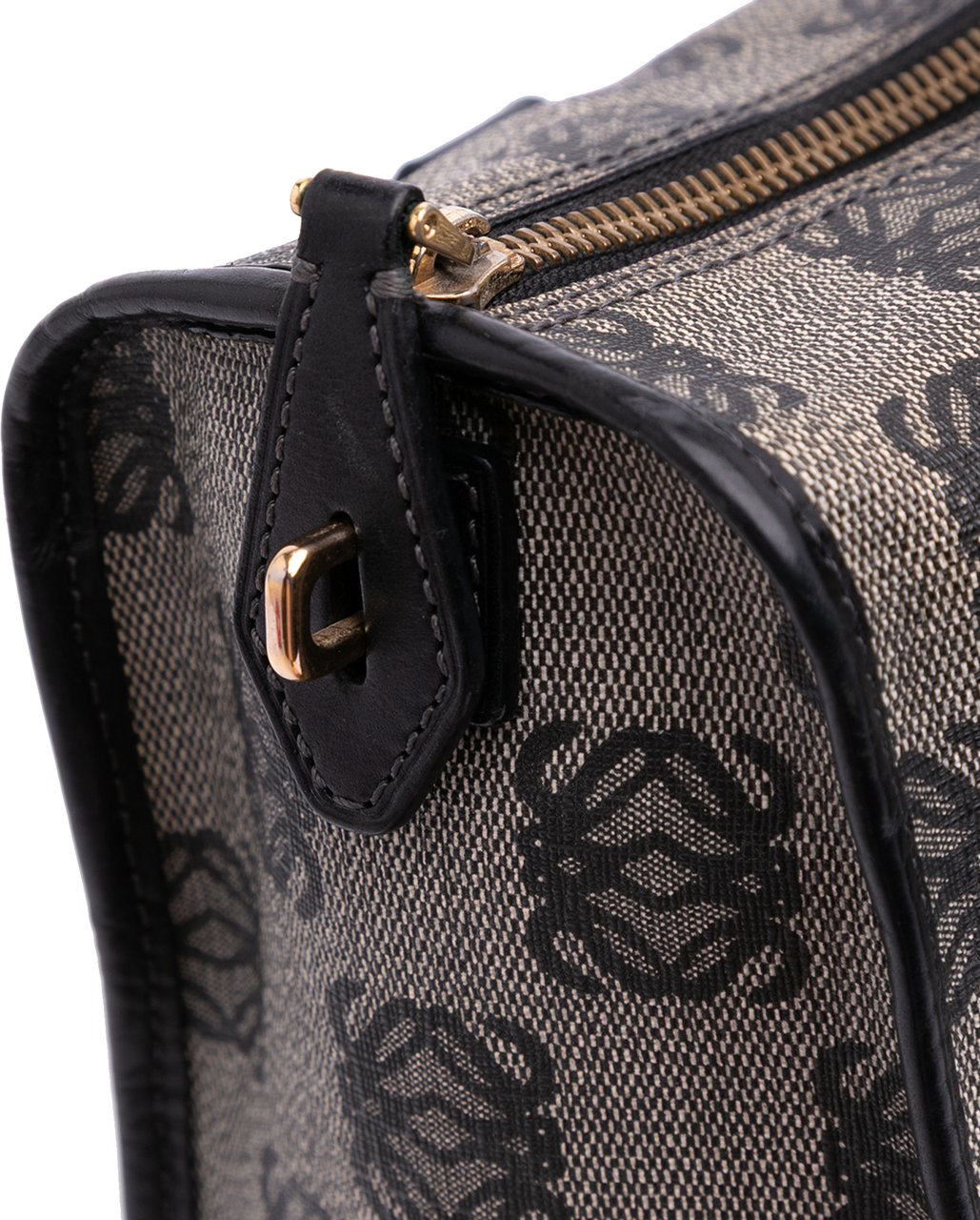 Loewe Anagram Coated Canvas Handbag Grijs