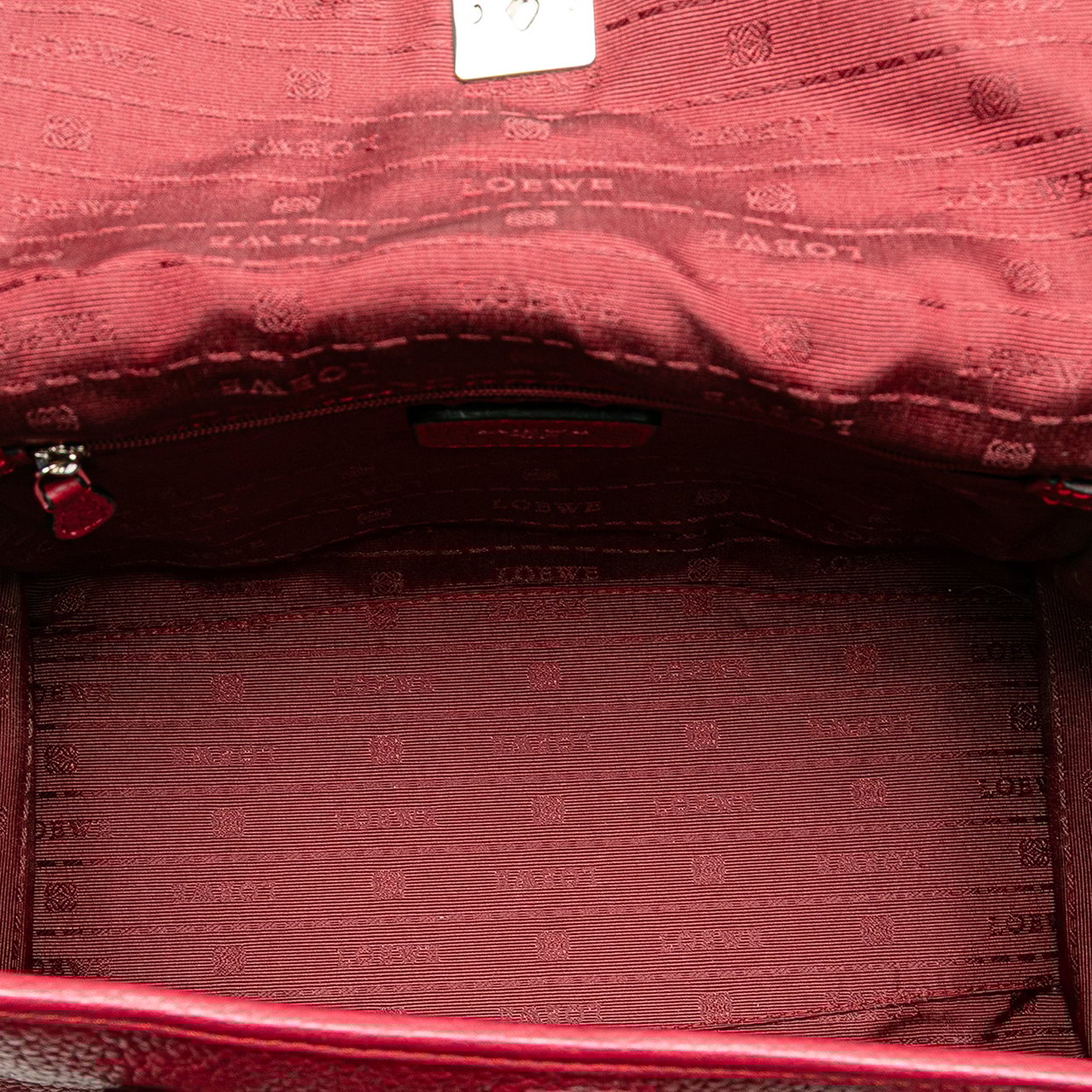 Loewe Leather Alamo 28 Rood