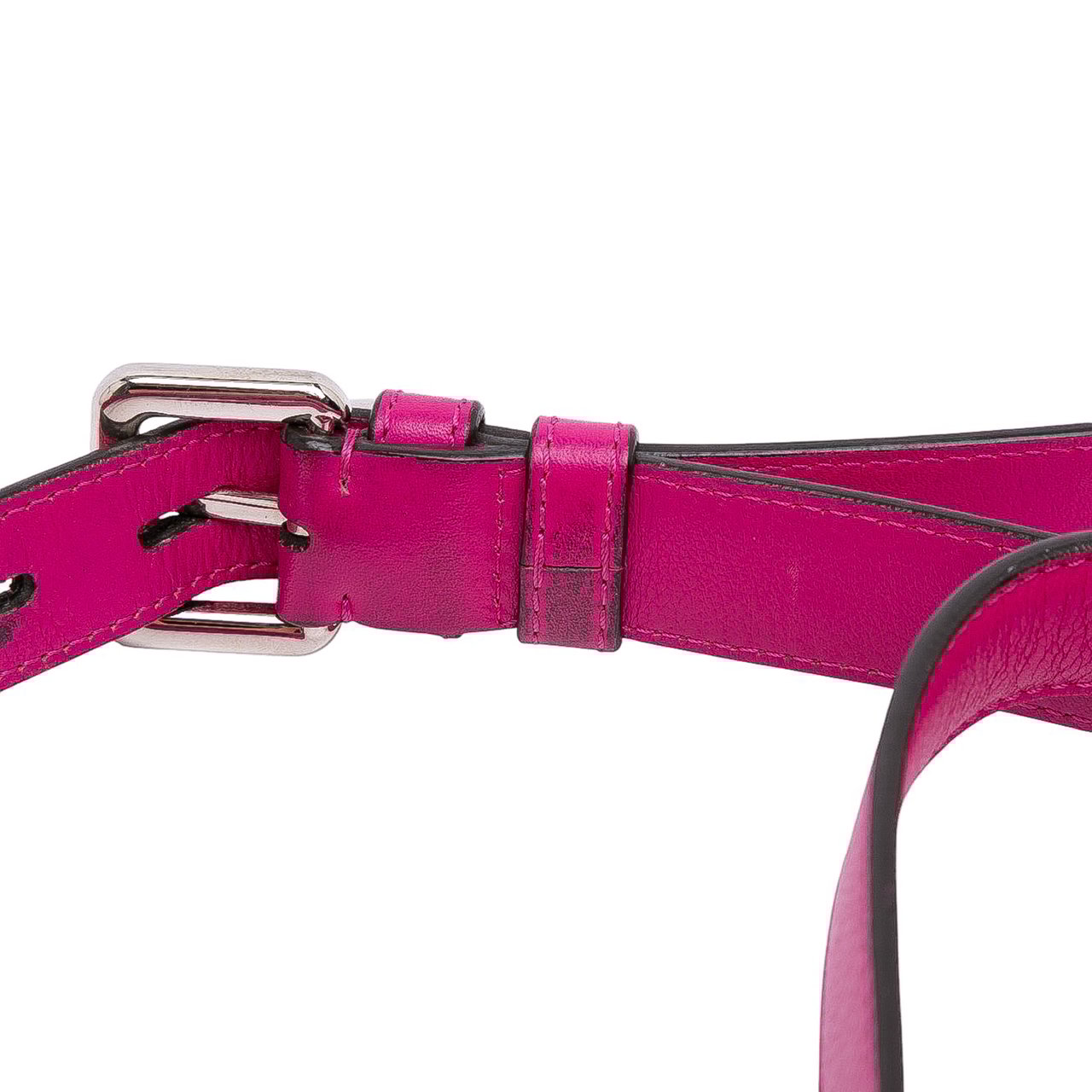 Loewe Leather Heritage Crossbody Roze