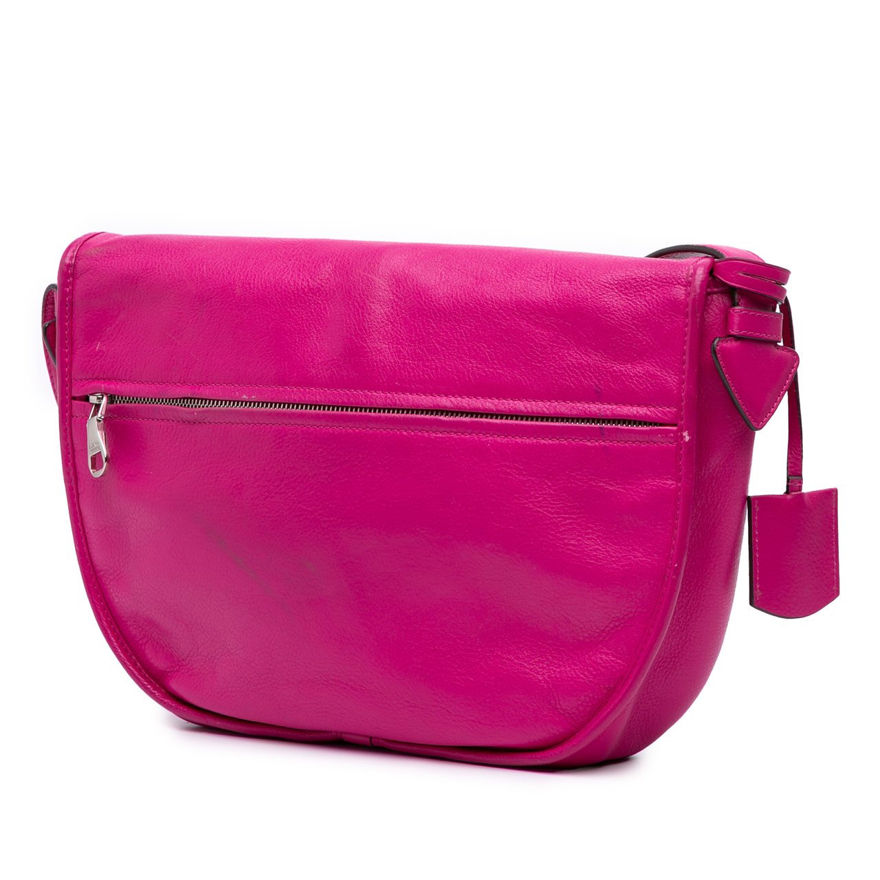 Loewe Leather Heritage Crossbody Roze