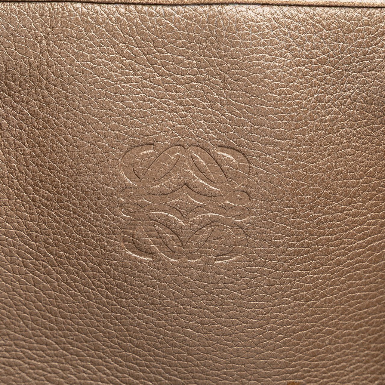 Loewe Leather Amazona 36 Bruin